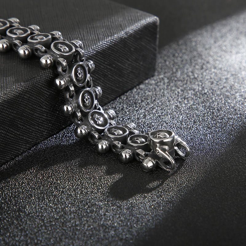 Streetwear Brand Jewelry - ​ 신상품 남성용 티타늄 스틸 해골