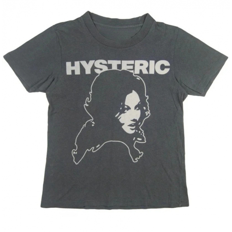 Streetwear Brand Graphics - 빈티지 소녀 초상화 스트리트 트렌디 브랜드