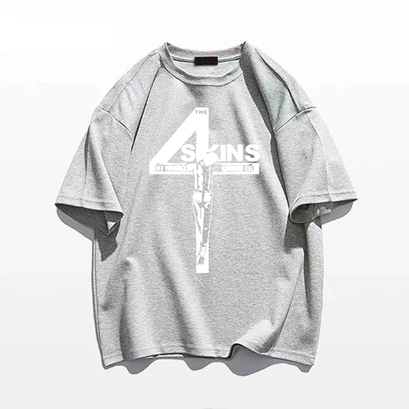 남성용 4 스킨 Oi 티셔츠, Uk 펑크 스트리트펑크  - Streetwear Brand In Uk 리뷰 및 가격
