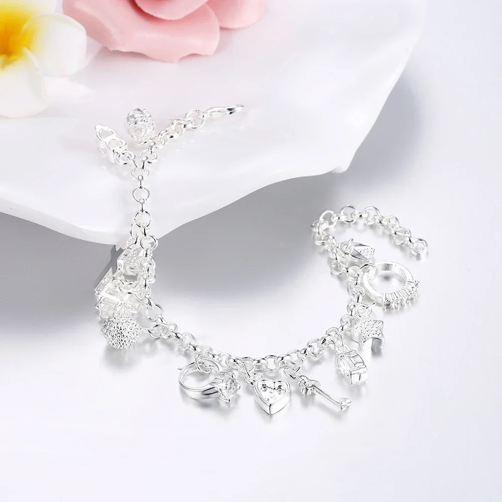 인기 브랜드 925 스털링 실버 미니멀리스트 지르콘 하 - Streetwear Brand Jewelry 리뷰 및 가격