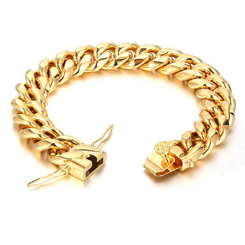 아펙셀 브랜드 트렌디 쥬얼리 스테인리스 스틸 팔찌 쿠반 - Streetwear Brand Jewelry 리뷰 및 가격