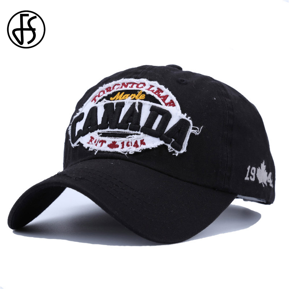FS 블랙 옐로우 메이플 리프 캐나다 야구 모자 남성용 - Yellow Streetwear Brand 리뷰 및 가격